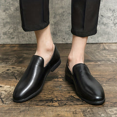Men's Slip On Formal Shoes Non Slip Smart Casual Shoes