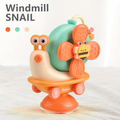 Baby Bath Toy with Suction Cup Spinning Top