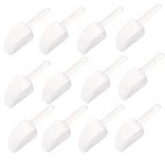 12pcs Plastic Kitchen Scoops for Ice Cream Coffee Tea and More