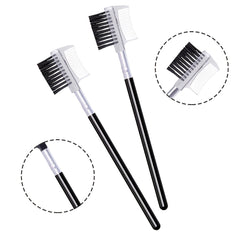 5pc Eyelash Comb & Eyebrow Brush Set for Extensions & Makeup