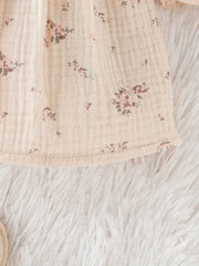 Baby Girl Bubble Dress & Hat Set