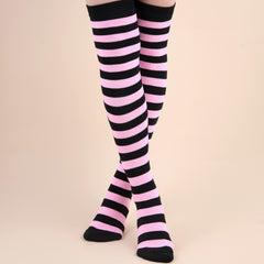 Women's Thigh High Socks Cosplay Knee High Socks Long Over Knee Socks Leg
