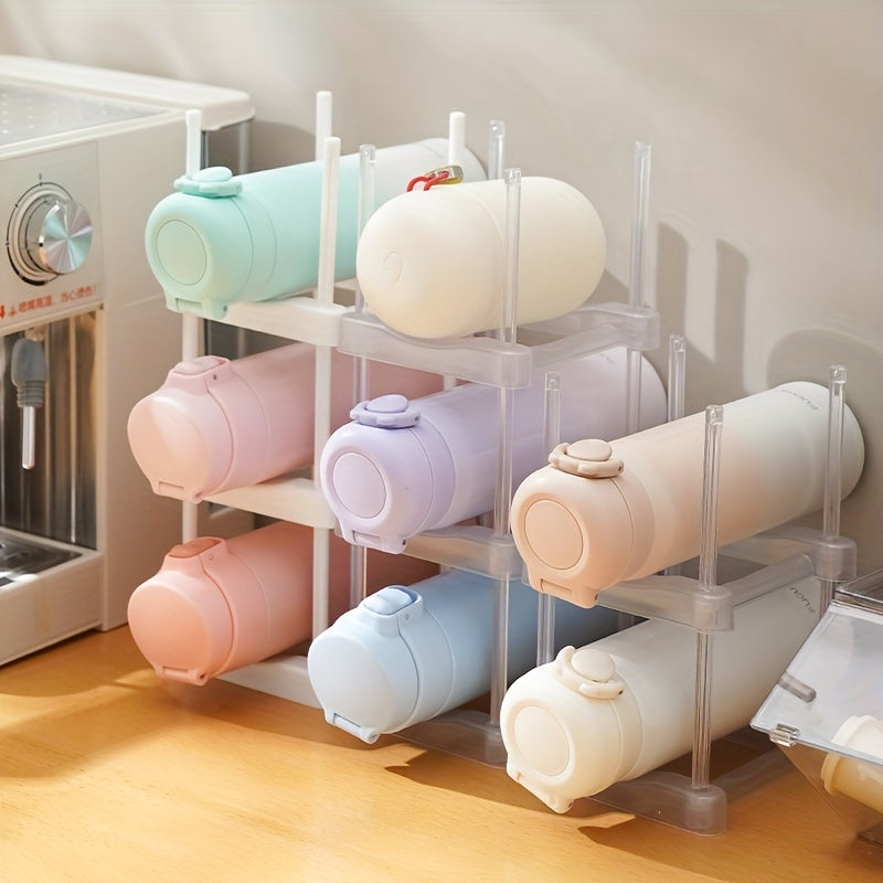 Plastic Sports Cup Storage Rack Stackable Water Cup Stand