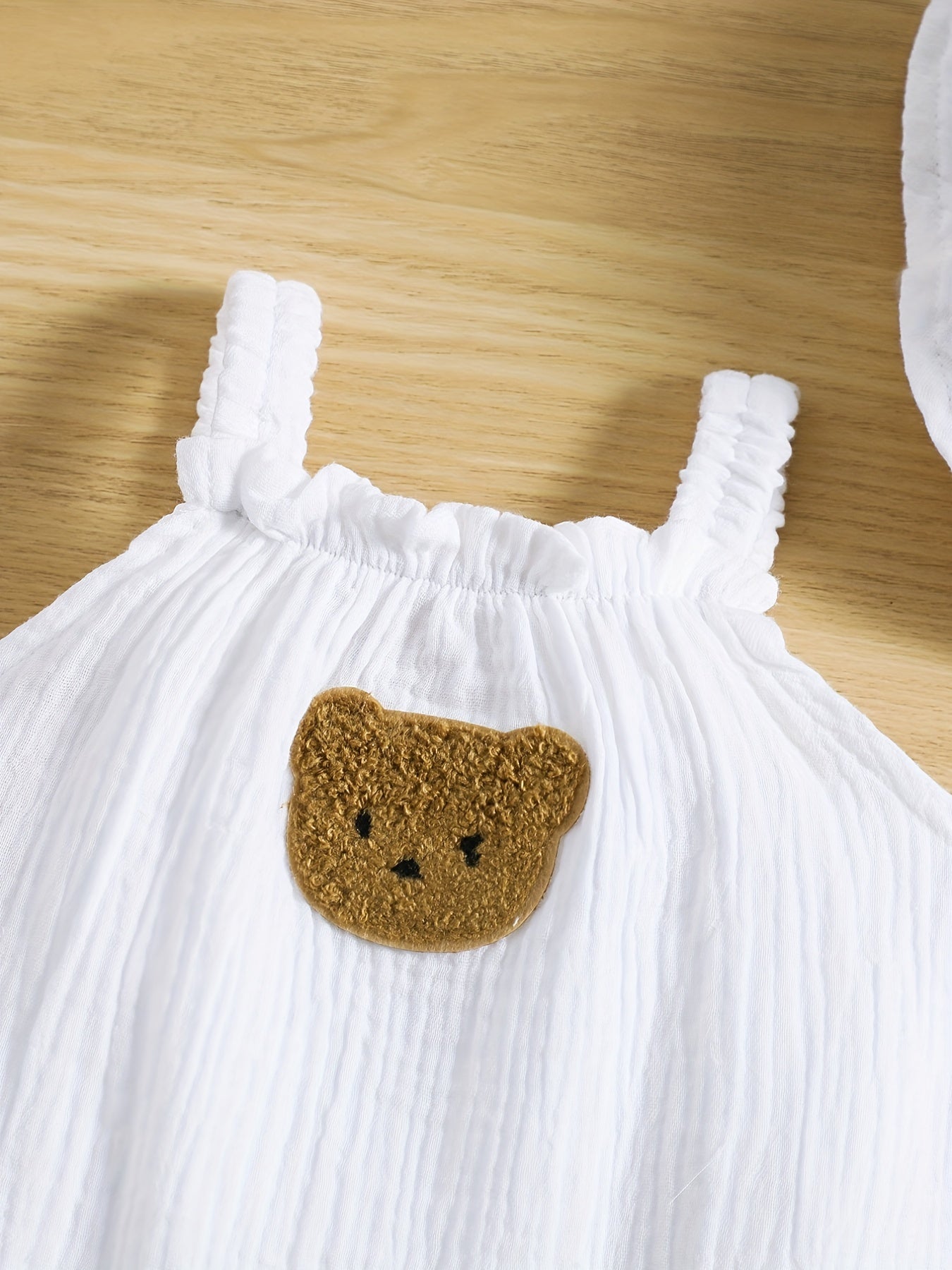 Cute Bear Onesie & Hat Set for Babies
