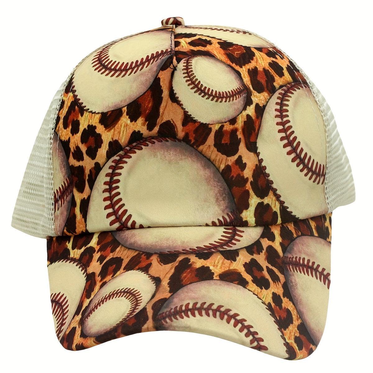 Sunshade Breathable Baseball Cap Multiple Pattern Print Men Women