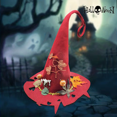 Spooky Halloween Witch Hat Adds a Magical Touch to Your Party