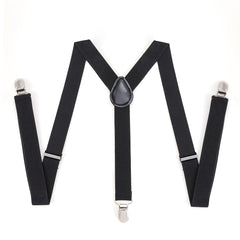 Men's 1inch Wide Plain Suspenders Overall