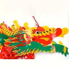 3D Chinese Year Dragon Garland Hanging Decoration