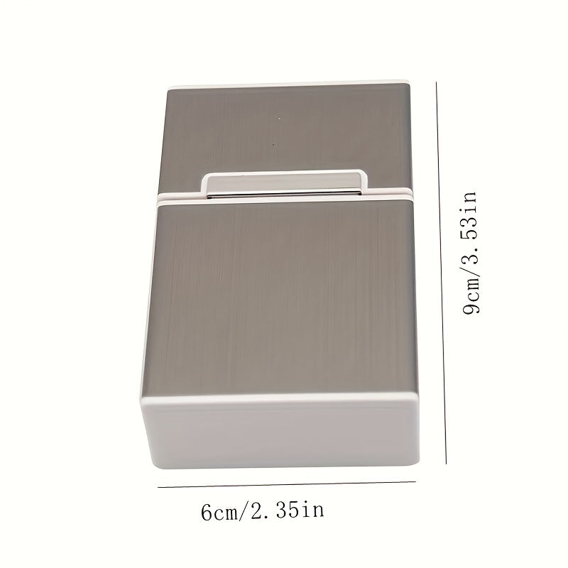 Aluminum Alloy Magnetic Cigarette Case Men