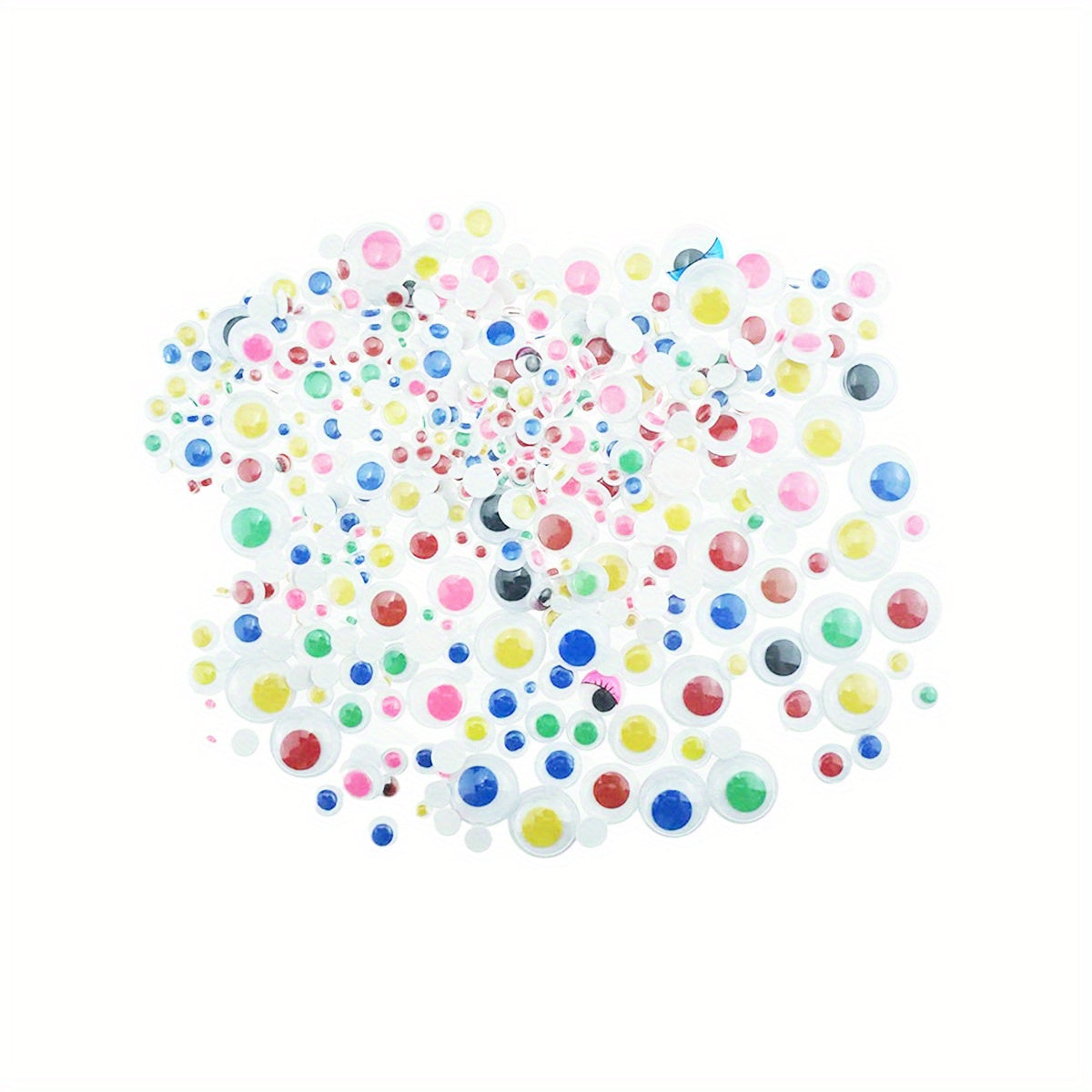 550pcs Craft Sticker Wiggle Eyes Mixed Sizes DIY