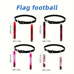 Red Bird Waist Flag Rugby Football Flag With Buckle