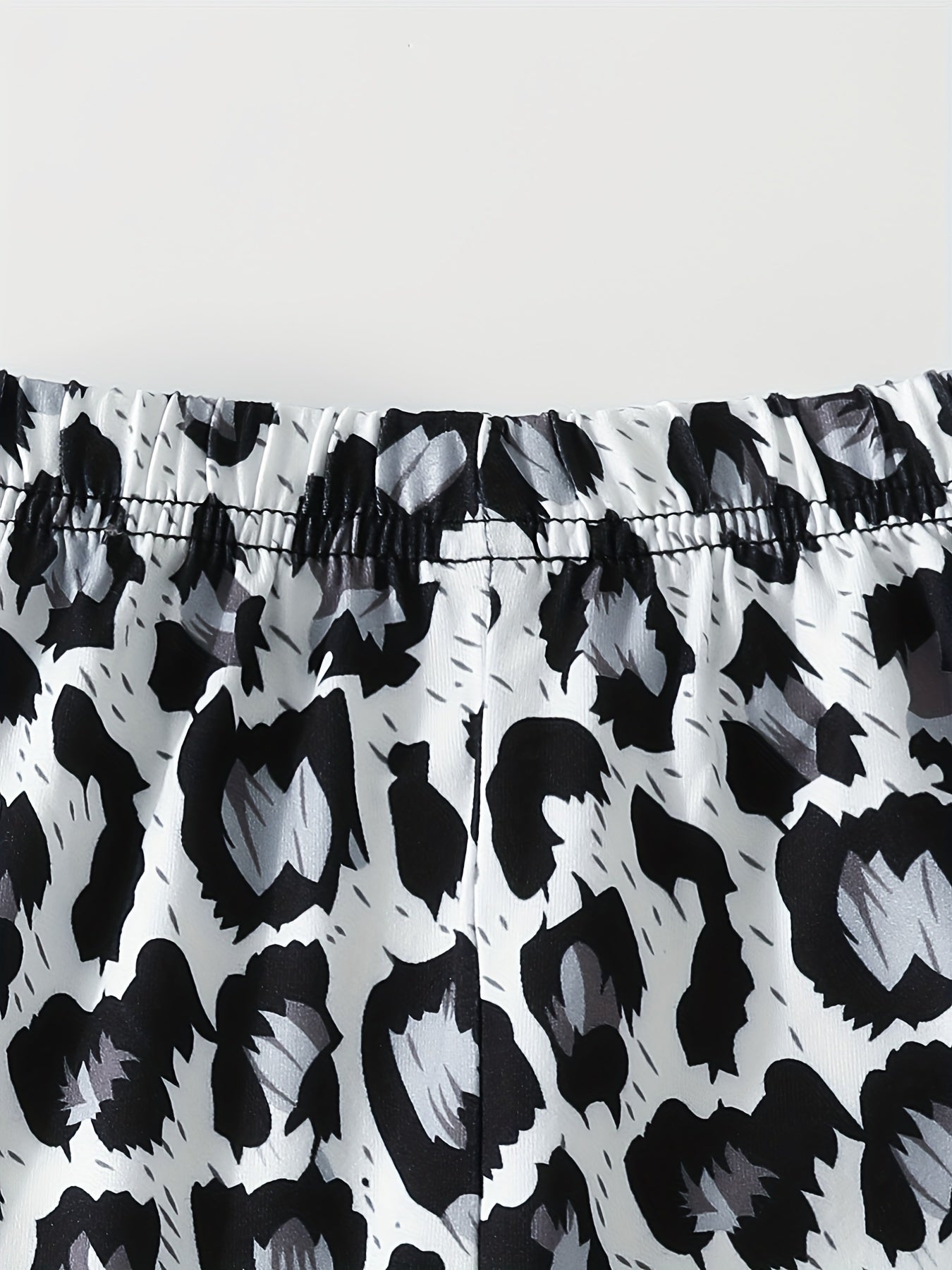 Set of 3 Girls' High Waisted Leopard Leggings Yoga Pants