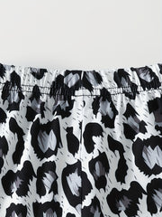 Set of 3 Girls' High Waisted Leopard Leggings Yoga Pants