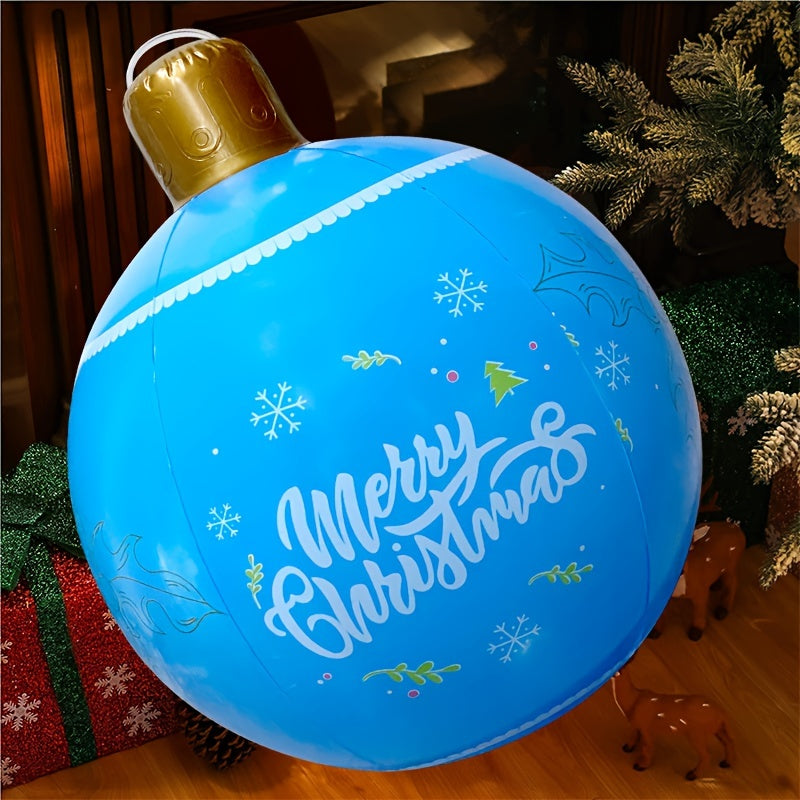 Inflatable Christmas Ball Home Decor Light