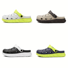 Men's Closed Toe Clogs Sandals Soft Sole Outdoor Garden Shoes