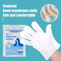 Pet Hair Remover Mitt Disposable Cleaning Gloves for Dogs and Cats
