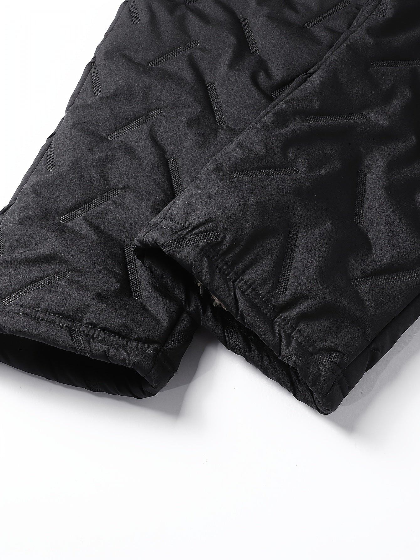 Men's Warm Plush Thick Pants Drawstring Casual Thermal Pants