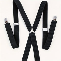 Men's Elastic Suspenders Preppy Shoulder Strap