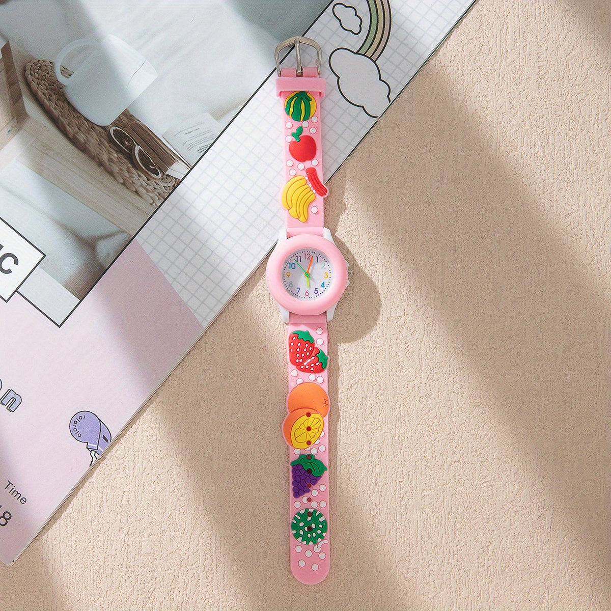 Kids Fruit Quartz Watch For Girls
