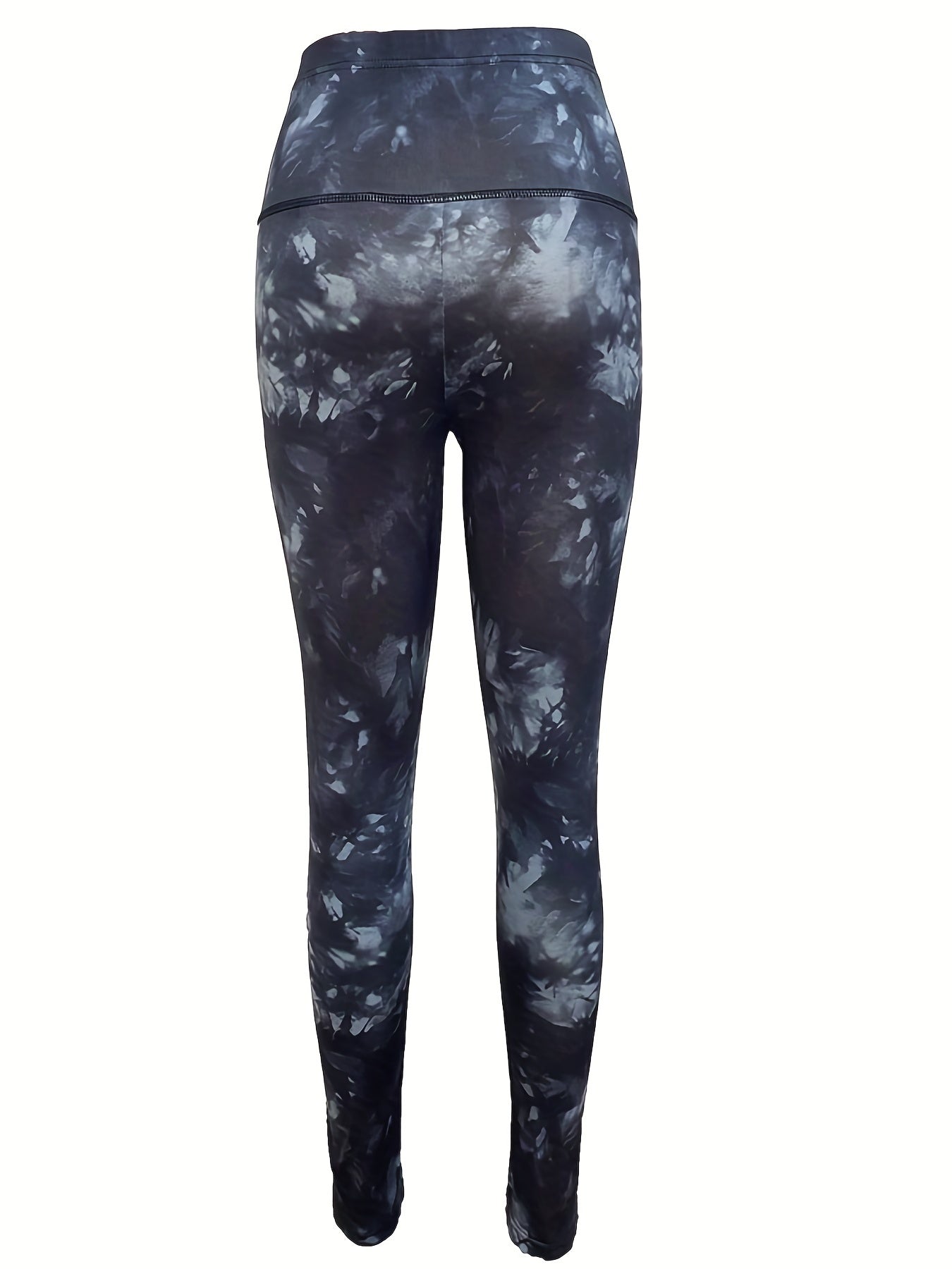 Tie Dye High Waist Leggings Casual Stretchy Leggings Women's Clothing