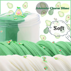2pcs Butter Slime Kit Set Scents Dual Colors Slime Putty Soft & Non Sticky