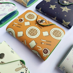 Cartoon PU Leather Card Holder 24 Slots