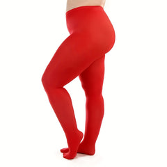 Solid Semi Opaque Control Top Pantyhose