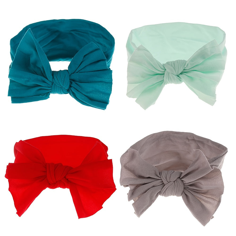 Baby Girls Headbands Head Wraps Bow Elastics Hairbands Hair Accessories