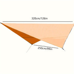 Square Canopy Tent Beach Sunshade Camping Awning