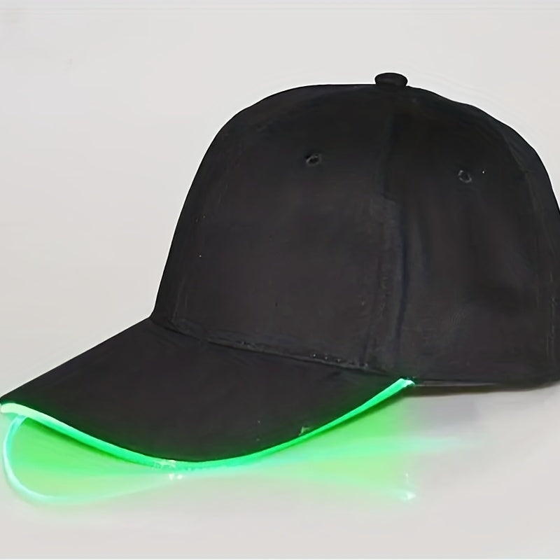 Men's LED Light Up Baseball Cap for Running