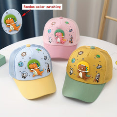 Boys Dinosaur Mesh Baseball Cap Adjustable Breathable Sun Hat
