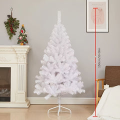 PVC Fir Artificial Christmas Tree With Foldable Stand for Home Office