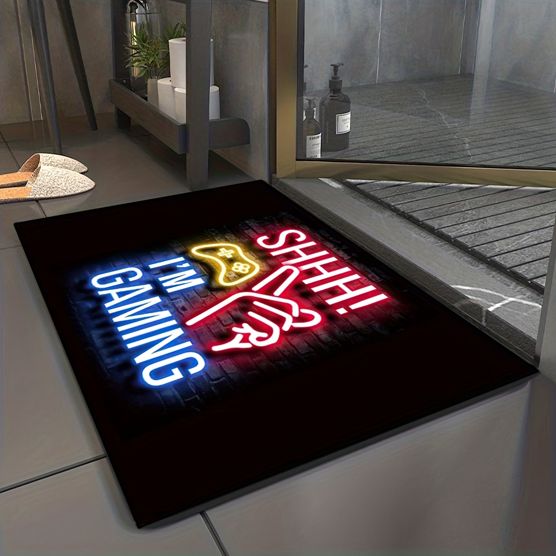 3D Game Carpet Non-slip Floor Mat for Living Room Bedroom Boys