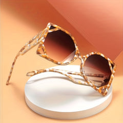 Men's Polarized Cat Eye Sunglasses Large Frame Glasses
