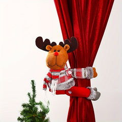 Christmas Curtain Decoration Buckle Clip Window Decor Ornament Gift Home Decor