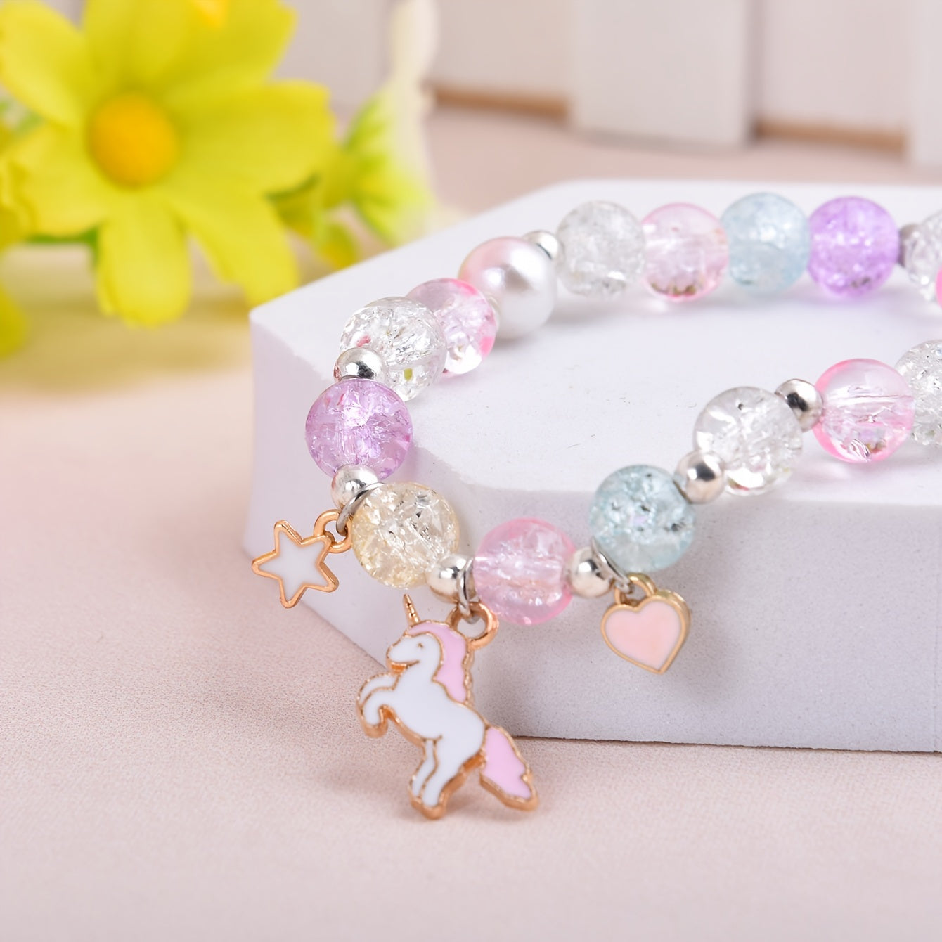 Kids Christmas Gift Unicorn Girls Bracelet