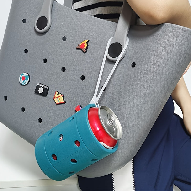 Cartoon Drink Holder For Bogg Bag Lightweight Accessories