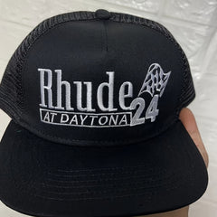 Letter Trucker Hat Adjustable Mesh Baseball Cap