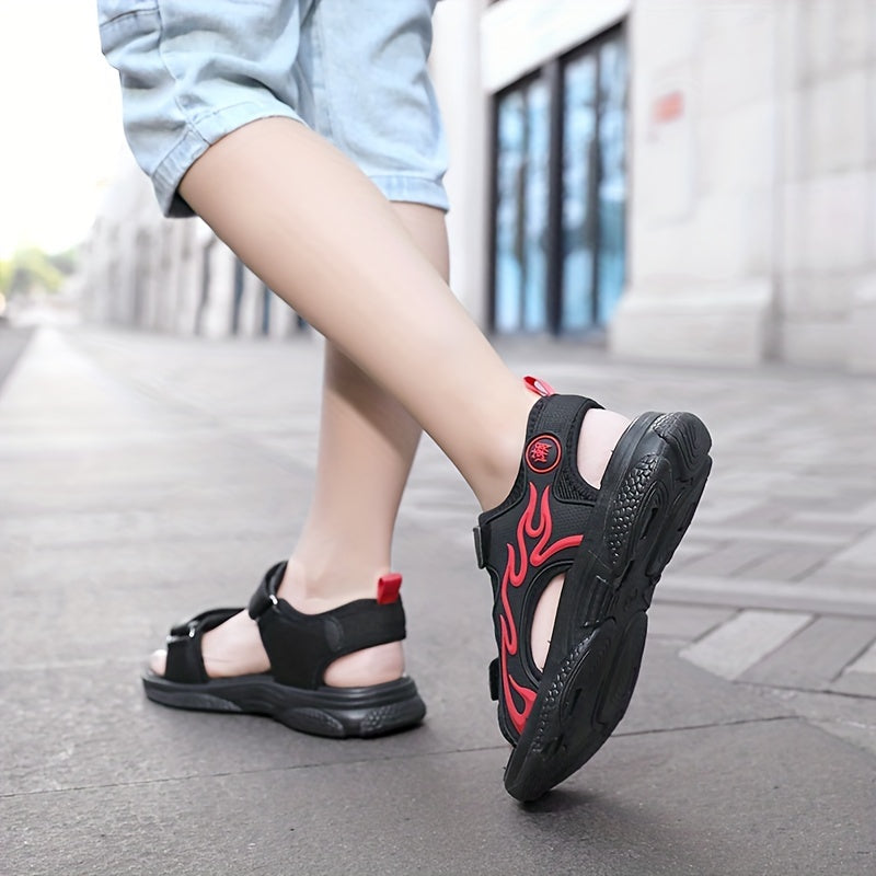 Boys' Open Toe Sandals Breathable Lightweight Non-Slip Sandals