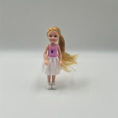 5 Mixed Color Dolls with Outfit Accessories Skirts Polka Dots F