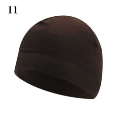 Warm Fleece Hats for Hiking and Cycling