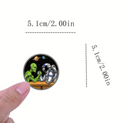 100pcs Alien Stickers Vinyl Waterproof Stickers Decals Scrapbook
