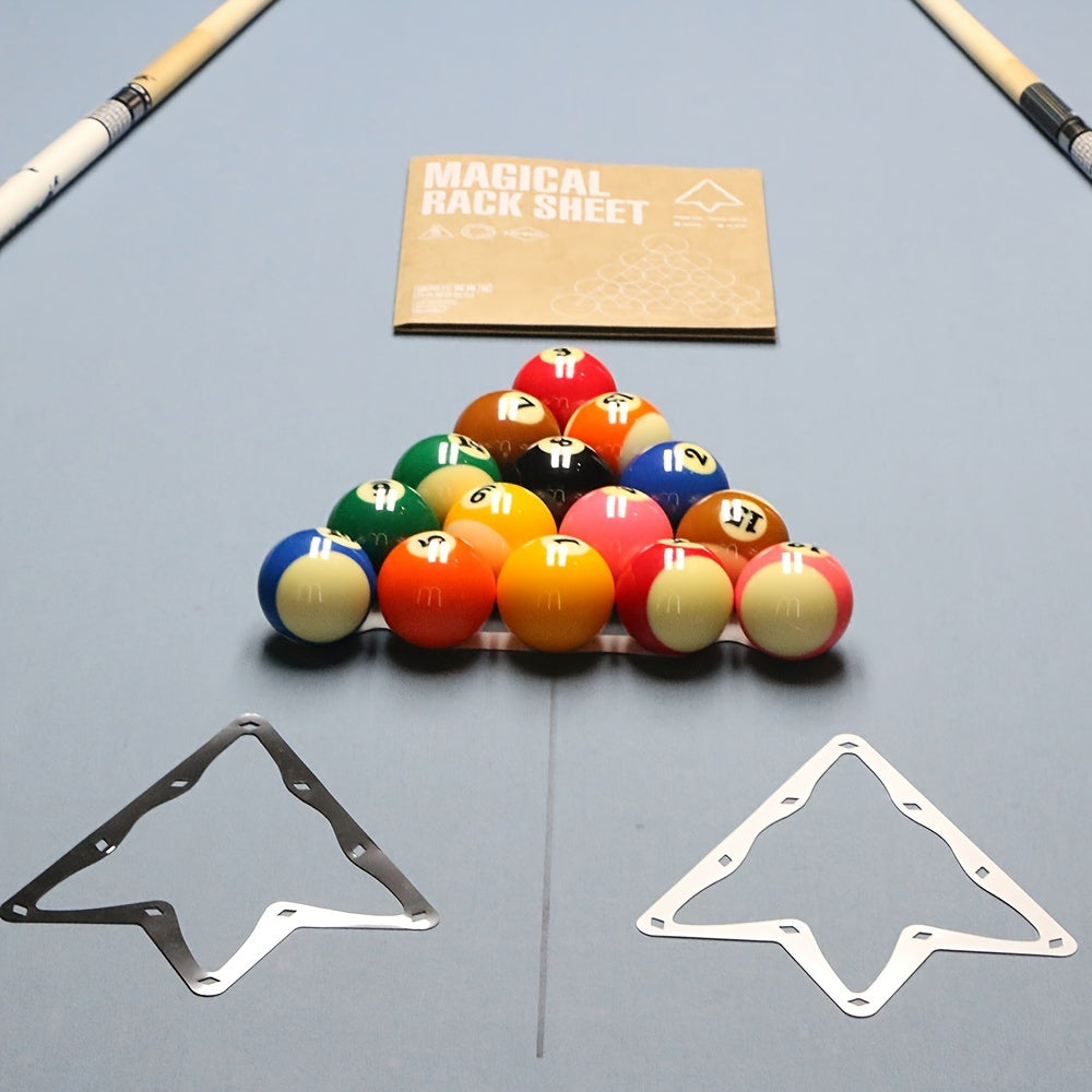 9 & 10 Balls Pool Rack For Billiard Rooms
