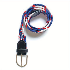 Canvas Elastic Woven Belt for Students