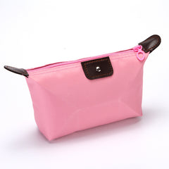 4pcs Colored Folded Dumpling Cosmetic Storage Wash Bag