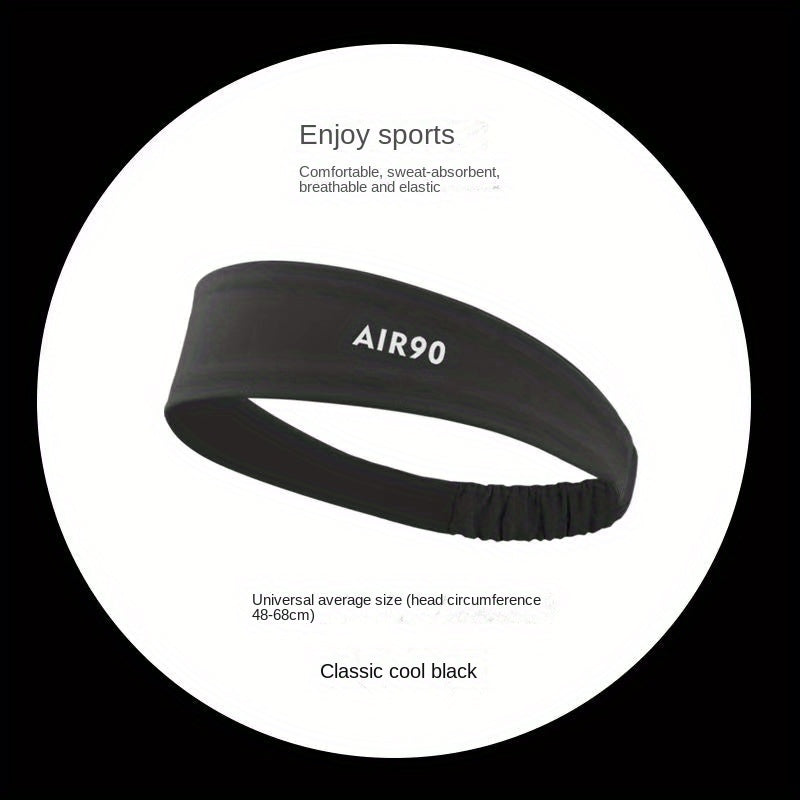 Elastic Solid Head Band for Women Workout Hair Bands
