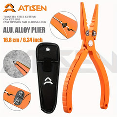 Aluminum Handle Fishing Plier Line Cutters Tool