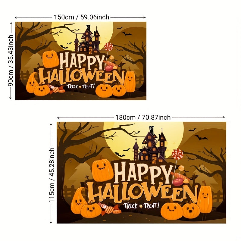 Halloween Banner Background Cloth Party Decorations
