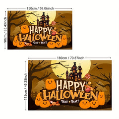 Halloween Banner Background Cloth Party Decorations