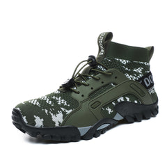 Men's Hiking Shoes Breathable Sneakers Adjustable